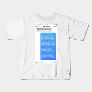 SHANGELA SUGAR DADDY TEXT Kids T-Shirt